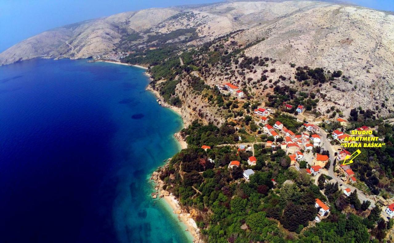 Studio Apartman Stara Baška المظهر الخارجي الصورة