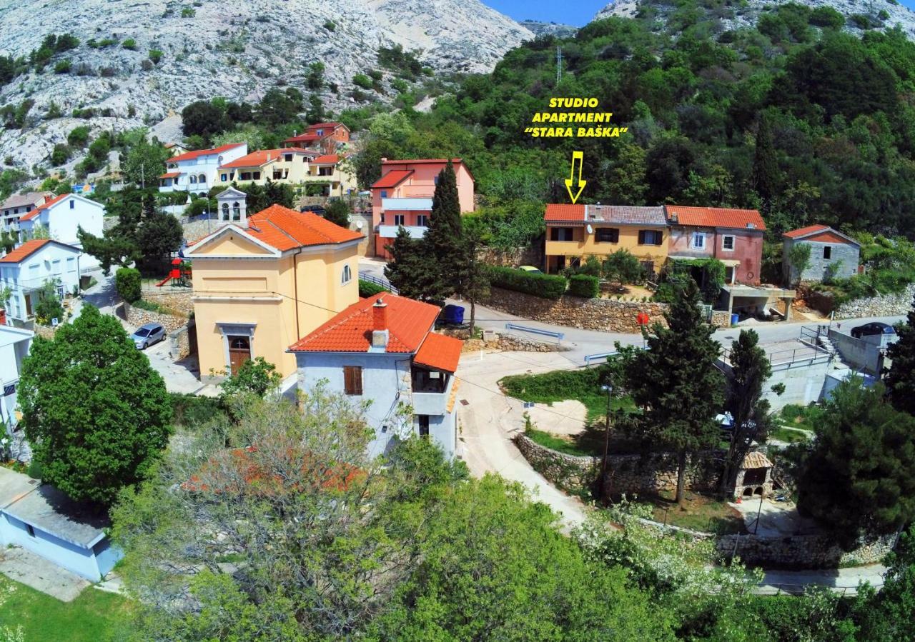 Studio Apartman Stara Baška المظهر الخارجي الصورة